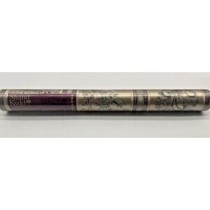 Wallpaper Vintage Shand Kydd #81553 Gold Cranberry Wine Blue Color Dark Stripe